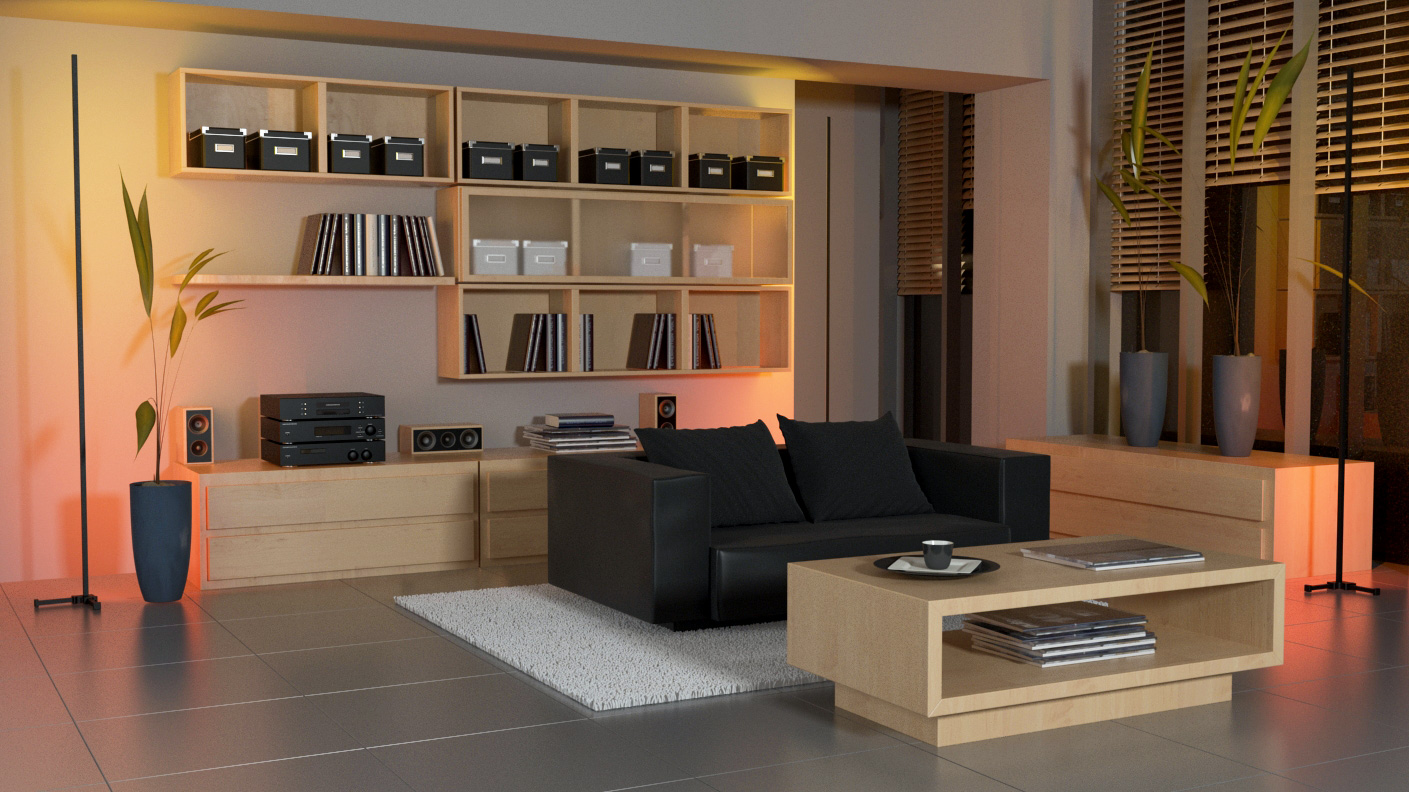 3D dizajn enterijera kuće